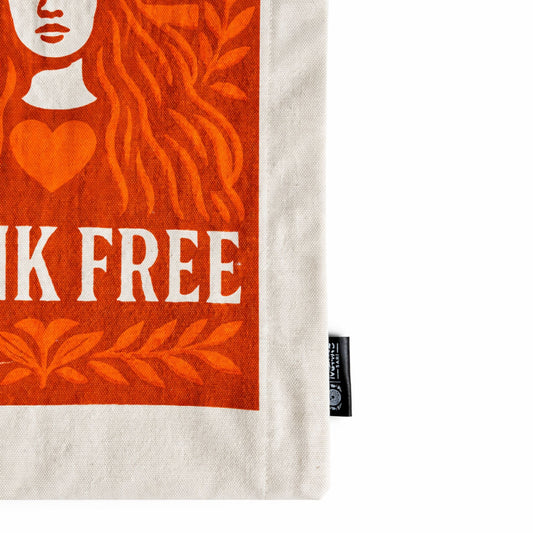 Nomad Sari Iconic Toni Tote Bag - Stay Wild - Natural 10oz