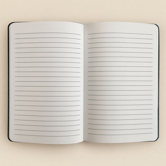 Dark Green Velvet Notebook - 80 pages - Make It Happen