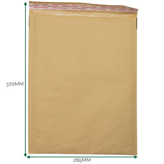 Kraft Padded Bubble Envelope (285x370+40mm)