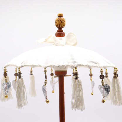 Bali Home Decor Parasol - Canvas - Natural- 40cm