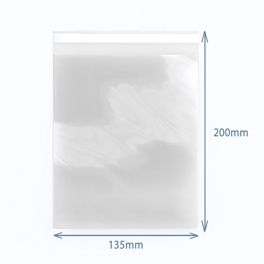 Poly-Prop Bags 135x200mm Reseal