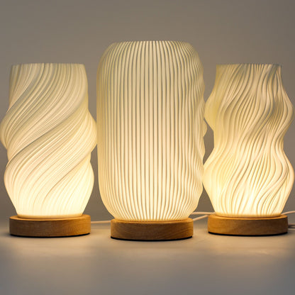 New Wave Lamp - USB - 3 settings - Cloud Twisted