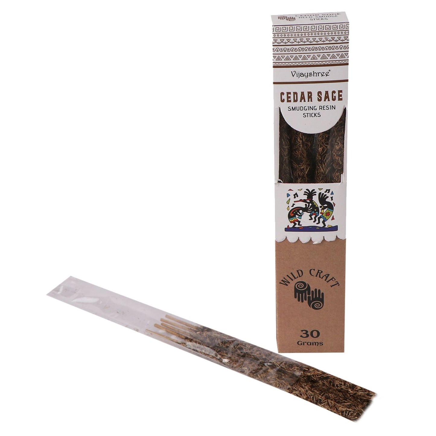 Golden Cedar Sage Smudging Resin Sticks – 30g