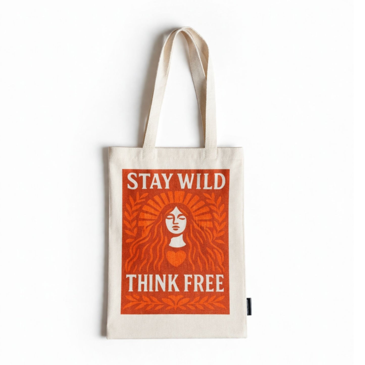 Nomad Sari Iconic Toni Tote Bag - Stay Wild - Natural 10oz