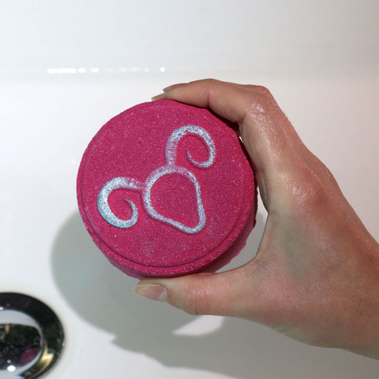Set of Zodiac Bath Fizzers with Horoscope -  Aries