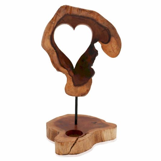 Candle Holder Sign - Heart Shape