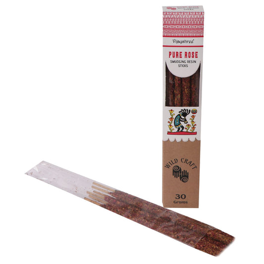 Golden Pure Rose Smudging Resin Sticks – 30g