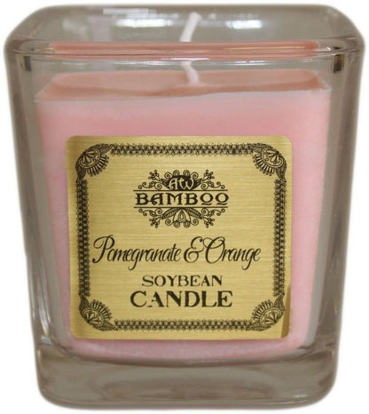 Soybean Candles - Pomegranate & Orange