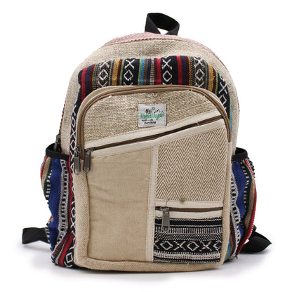 Small Backpack - Zig Zag Zips Style