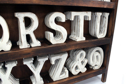 Shabby Chic Letters Starter Pack