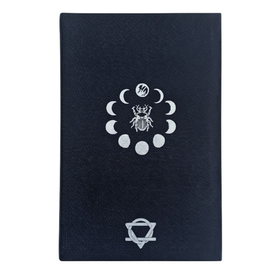 Black Gratitude Journal with Silver Lining - 120 pages - I am Thankful For