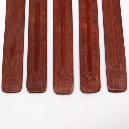 Carved Mango Wood Ashcatcher 10"