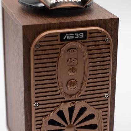Retro Tall Gramophone Speaker (Extra Loud) - Bluetooth - 8 watt