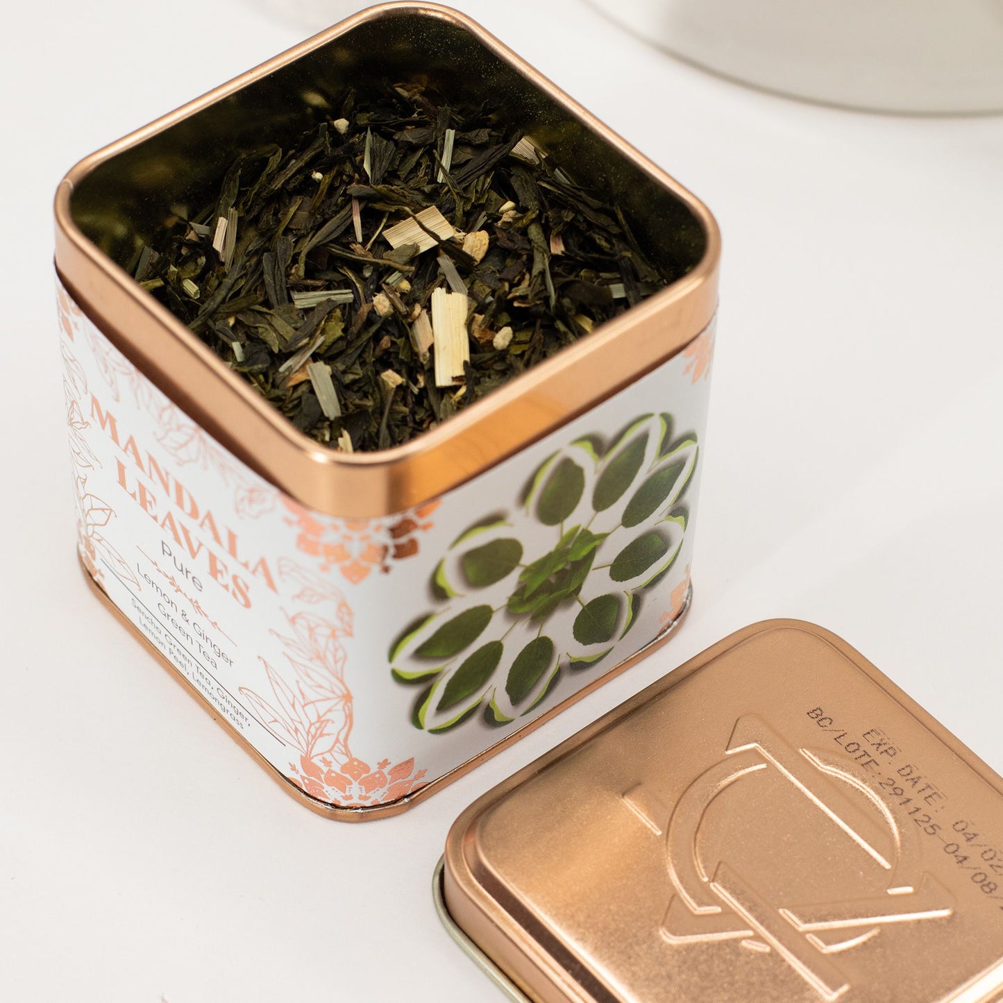 50g Classic Green Tea with Lemon and Ginger