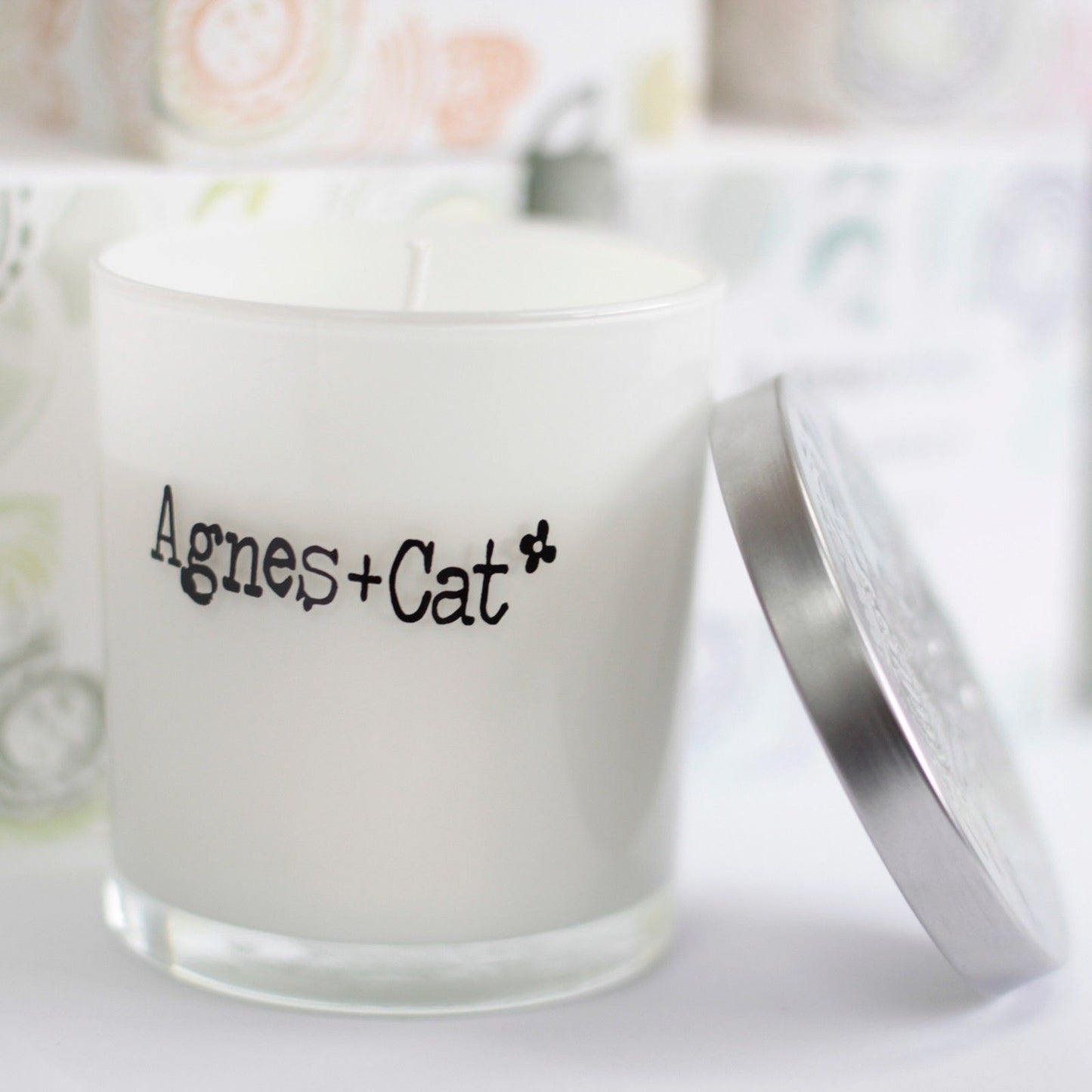 Agnes + Cat Votive Candle - Clementine