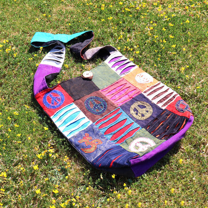 Classic Peace Sling Bags (asst des)