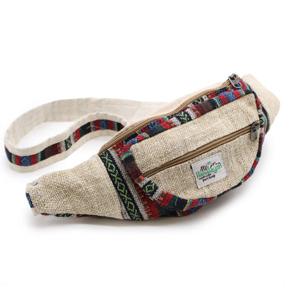 Bum Bag - Hemp & Cotton (asst)