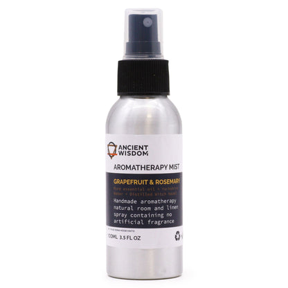 100ml Essential Oil Mist - Grapefruit and Rosemary
