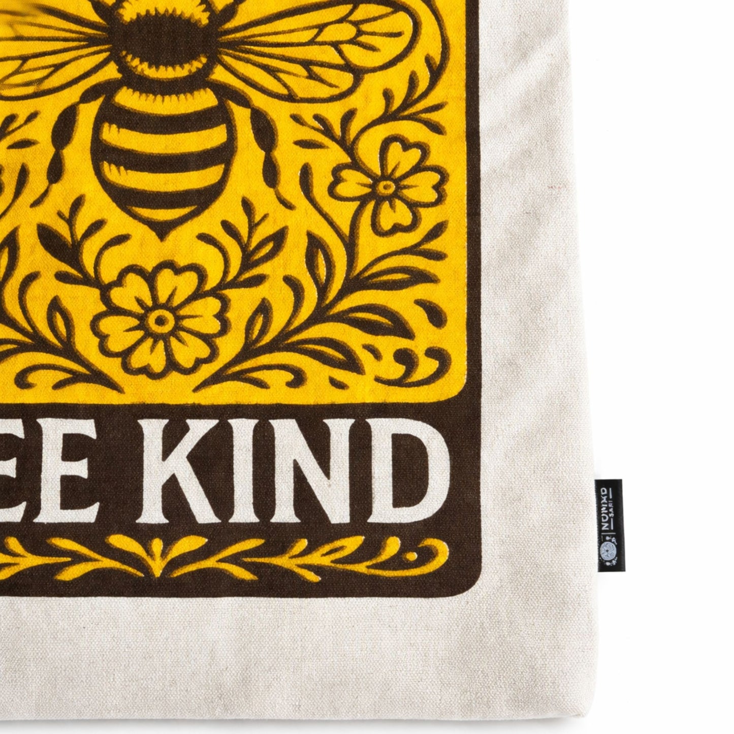 Nomad Sari Iconic Toni Tote Bag - Bee Kind - Natural 10oz