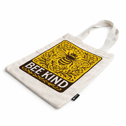 Nomad Sari Iconic Toni Tote Bag - Bee Kind - Natural 10oz