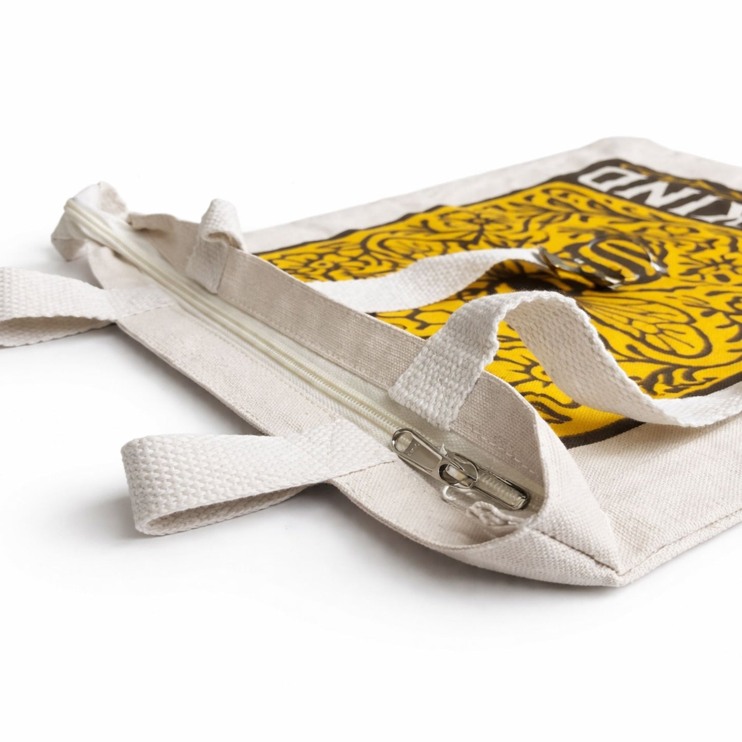 Nomad Sari Iconic Toni Tote Bag - Bee Kind - Natural 10oz